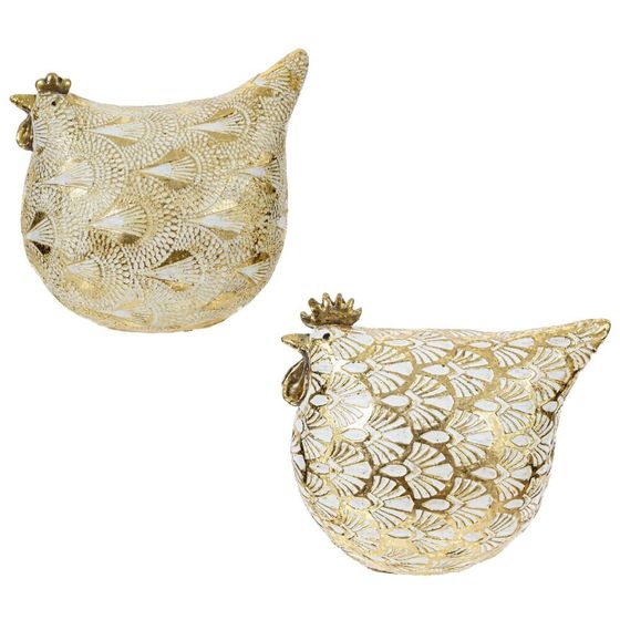 Фигурка декоративная &quot;Курица&quot;, L13 W10 H11 см. 2в.