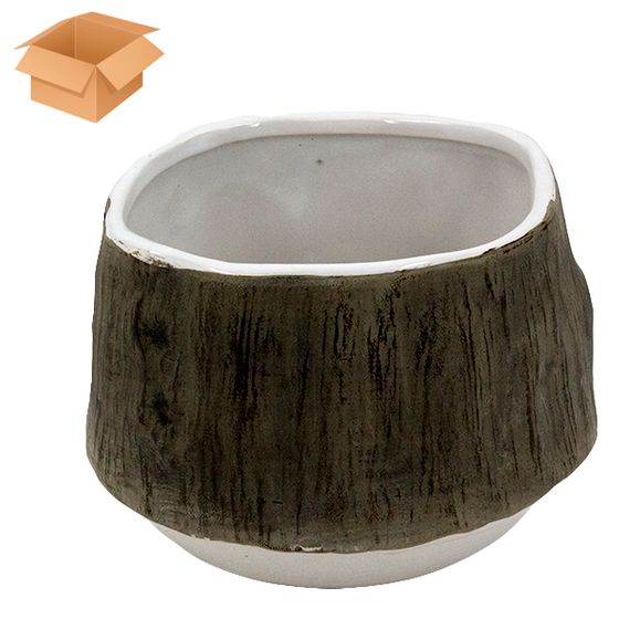 Кашпо керамическое ПЕНЁК 16*16*10см