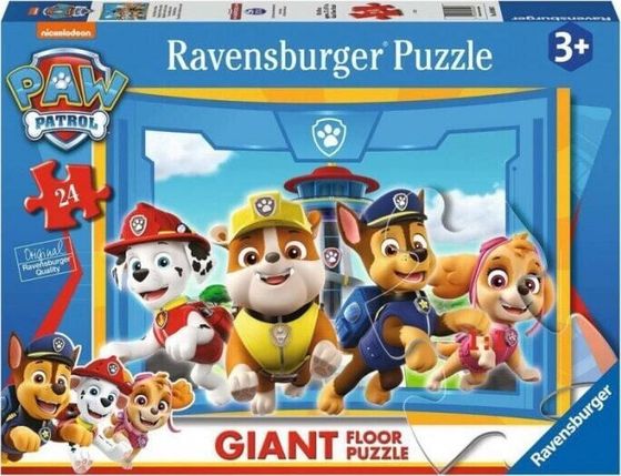 Ravensburger Ravensburger Polska Puzzle 24 elementy Gigant Psi Patrol