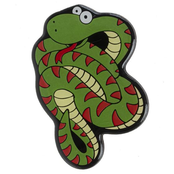 Магнит &quot;Змея&quot;, L6 W0,3 H6,5 см, 4в.