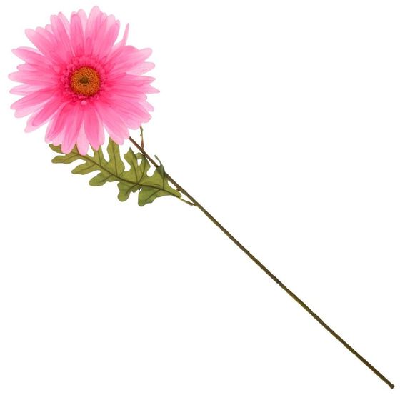 Цветок искусственный &quot;Гербера&quot;, L28 W28 H95 см, 3в.