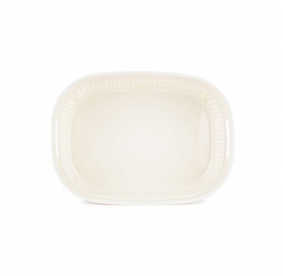 Корзинка Лофт 12л овальная слоновая кость