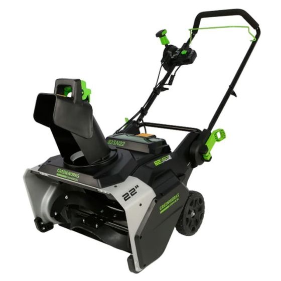 Снегоуборщик аккумуляторный Greenworks 82SN22 82V 56х33см без АКБ и ЗУ (2603307)
