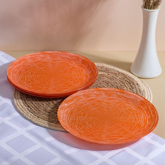 Тарелка обеденная БРАШМАНИЯ ОРАНЖ 26см