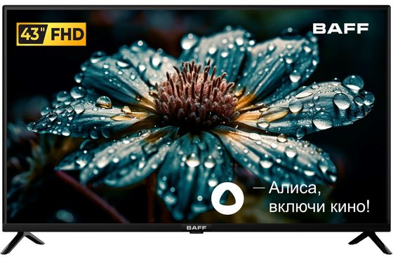 Телевизор LED 42&quot; BAFF 43Y FHD-R черный SmartTV