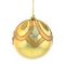 Набор из 12шт Украшение новогоднее Шар "Золотой вензель", D10 см, L43 W33 H10,5 см