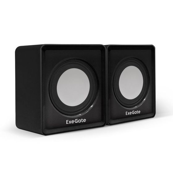Колонки 2.0 ExeGate Disco 140 Black 6Вт черный