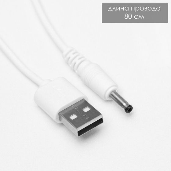 Настольная лампа &quot;Алтрум&quot; LED 4Вт USB АКБ белый 15x15x36 см RISALUX