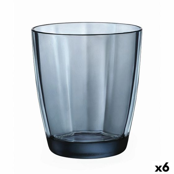 Стакан Bormioli Rocco Pulsar Blue Glass (6 шт.) (305 мл)
