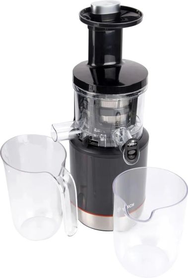 Соковыжималка шнековая Bosch MESM731M 150Вт черный