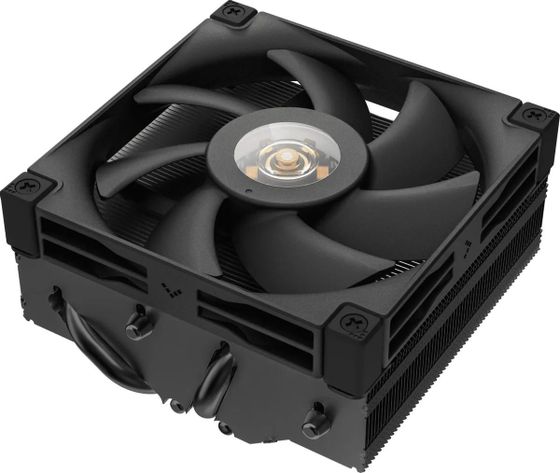 Кулер для процессора Deepcool AN400 Soc-AM5/AM4/1200/1700/1851 черный 4-pin 23.2dB Al+Cu 150W 431.4gr Ret (R-AN400-BKWNMN-G)