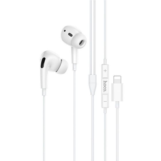 Гарнитура внутриканальные Hoco M1 Pro original aux проводные белый
