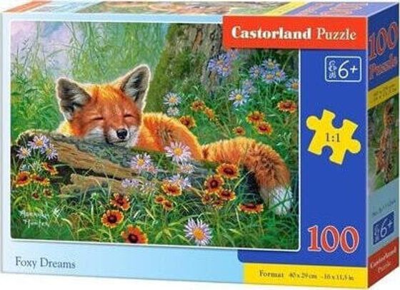 Castorland Puzzle 100 Foxy Dreams CASTOR