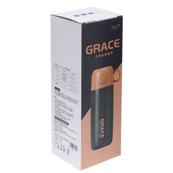 Термос, 680 мл, L9 W7,5 H25 см, дизайн микс