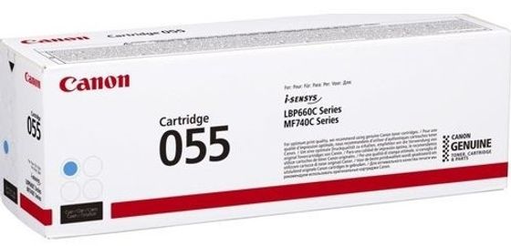 Картридж лазерный Canon 055C 3015C002 голубой (2100стр.) для Canon LBP663Cdw/LBP664Cx/MF746Cx/MF742Cdw/MF744Cdw