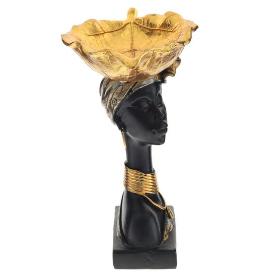 Фигурка декоративная &quot;Африканка&quot;, Д20 Ш13 В23 см