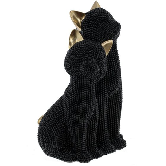 Фигурка декоративная "Коты", L12,5 W10 H21 см