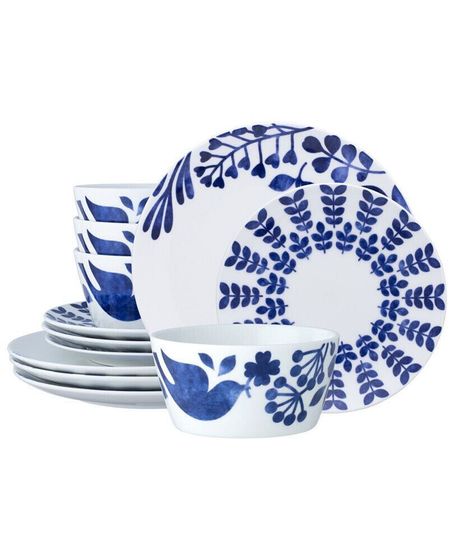 Sandefjord 12 Piece Dinnerware Set, Service For 4