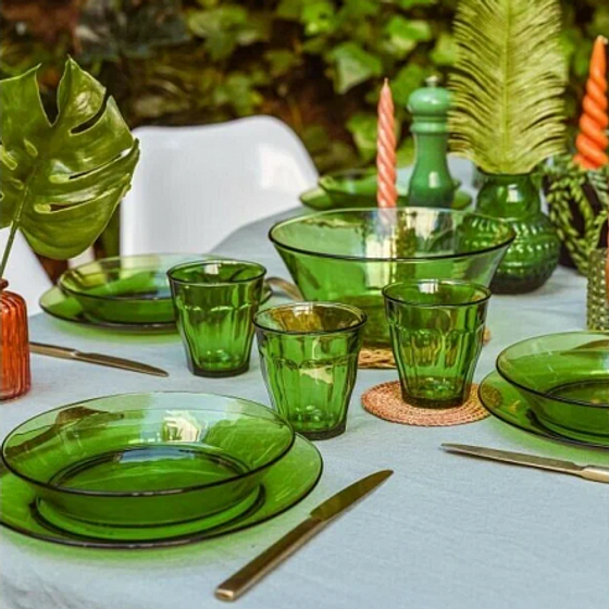 Тарелка суповая LYS GREEN 19.5см