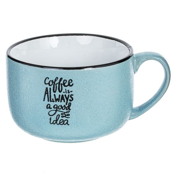 Бульонница, 700 мл, L16,5 W13 H9 см, дизайн микс