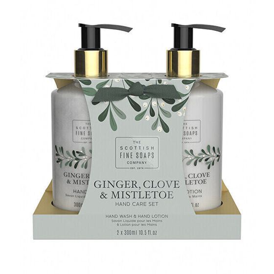 Ginger, Clove &amp; Mistletoe Hand Care Gift Set