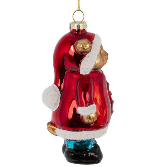 Украшение новогоднее "Мишка", L6 W6 H13,5 см