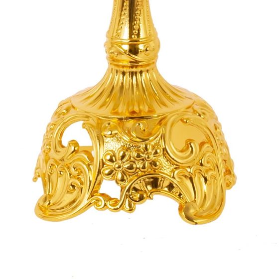 Подсвечник для 3-х свечей, L24 W7,5 H22 см