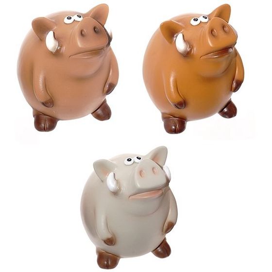 Фигурка декоративная &quot;Свинка&quot;, Д8,5 Ш7 В9,5 см, 3в