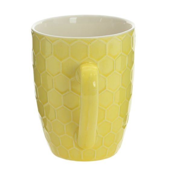 Кружка 400 мл, L11 W8 H10,5 см,цвет микс