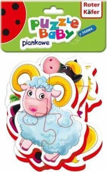 Roter Kafer Baby puzzles piankowe Farma RK6010-03