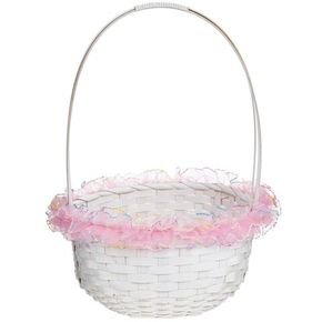 Плетеные корзины пасхальные