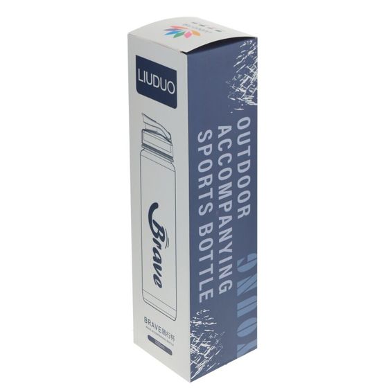 Бутылка, 1000 мл, L7,5 W7,5 H28,5 см, дизайн микс