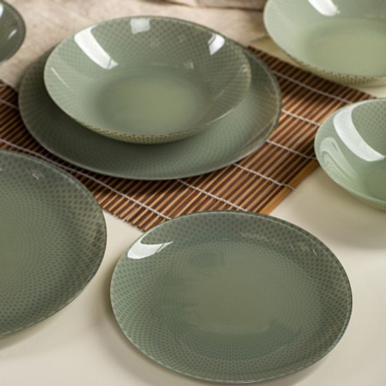 Тарелка десертная СЕЛЕСТИ ГРИН 20.5см