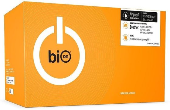 Картридж лазерный Bion TN-2175/360/330/2115/2120 для Brother HL-2140/2150/2150N/2170W, DP-7030/7040/7045N, MF-7045/7320/7440/7840W (2600 стр.), Черный
