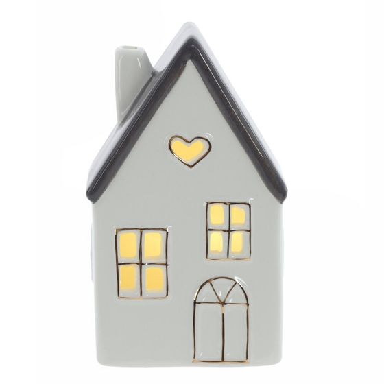 Изделие декоративное &quot;Домик&quot; с подсветкой (LR44x2), L8,5 W7 H14 см, 2в.
