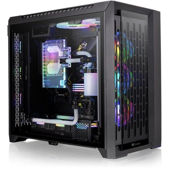 Корпус Thermaltake CTE C750 TG ARGB черный без БП ATX 14x120mm 14x140mm 4x200mm 4xUSB3.0 aud   10044