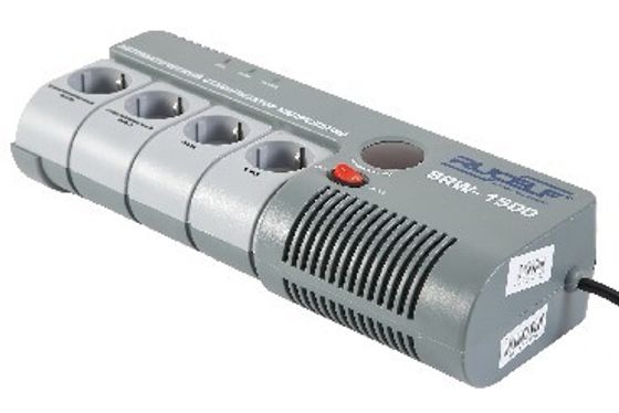 Стабилизатор напряжения Rucelf SRW-1500-D 1200Вт 1500ВА белый