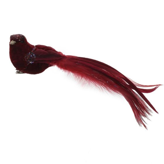 Изделие декоративное &quot;Птичка&quot;, L21 W5 H5,5 см, 3в.