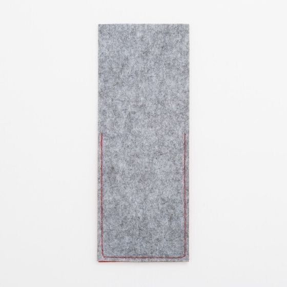 !09 Конверт для столовых предметов 2 штуки New year 8,5х22 см, 100% п/э, фетр