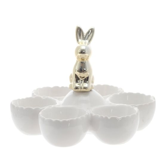 Тарелка для 6-ти яиц, L14,5 W14,5 H11 см