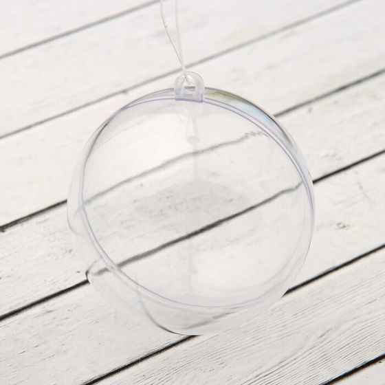 !Заготовка - подвеска 7 штук раздельные части «Шар», диаметр собранного: 7 см