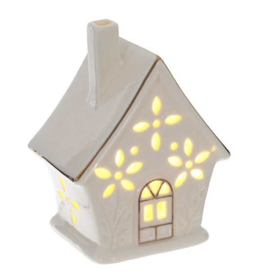 Фигурка декоративная &quot;Дом&quot; (подсветка, 3xLR44 н/п), L7,, L9 W6,5 H12 см