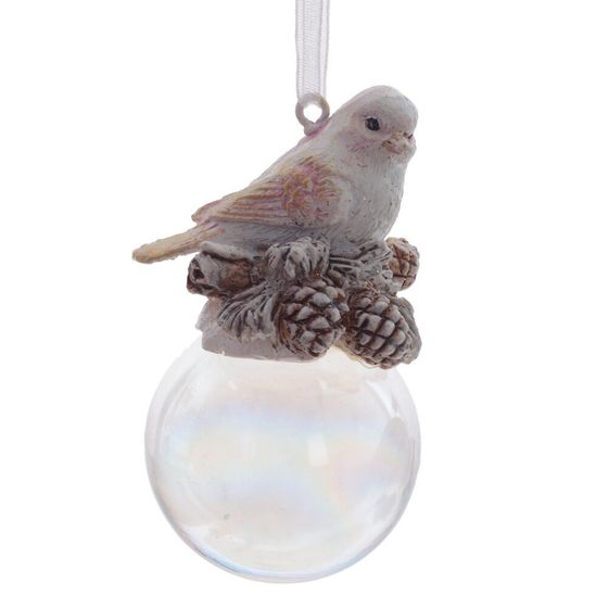 Изделие декоративное подвесное "Птичка", L4,5 W4,5 H7,5 см, 2в.