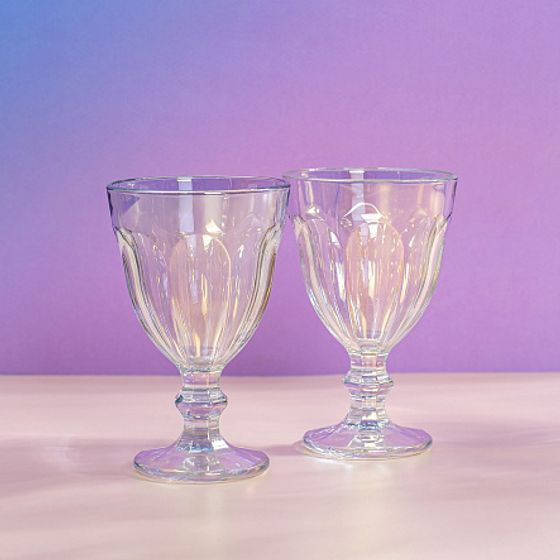 Набор бокалов для вина РОМАН ЗОЛОТИСТЫЙ ХАМЕЛЕОН 2шт 240мл