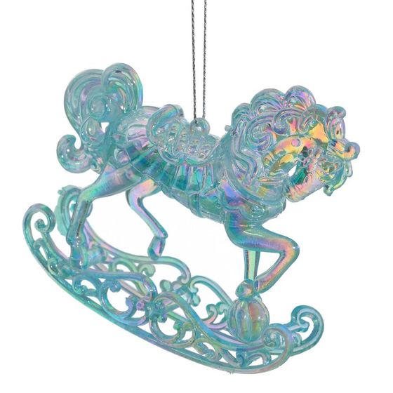 Украшение новогоднее &quot;Лошадка&quot;, L11 W2,5 H9,5 см