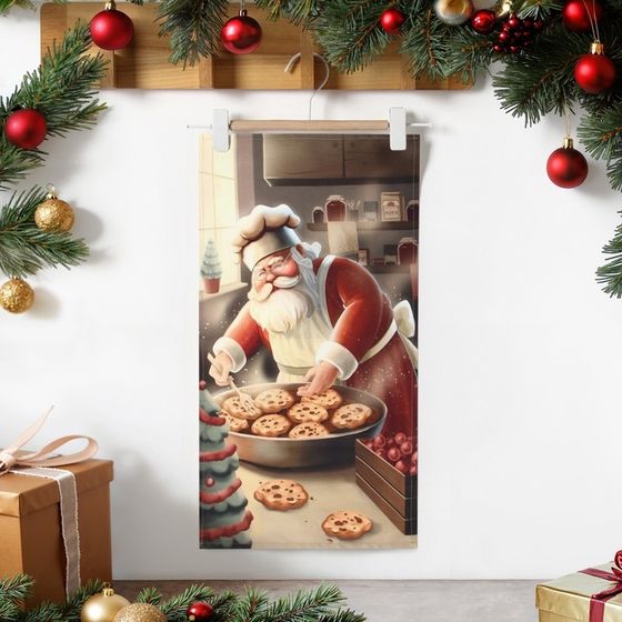 Полотенце Этель Сookies, 40×73 см, 100% хлопок, саржа 190 г/м²