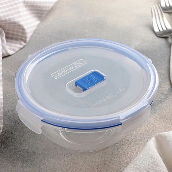 Набор контейнеров PUREBOX 4пр 2х420мл+840мл круглые + термосумка