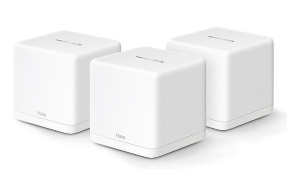 Mesh-система Mercusys Halo H60X(3-pack) AX1500 10/100/1000BASE-TX белый (упак.:3шт)