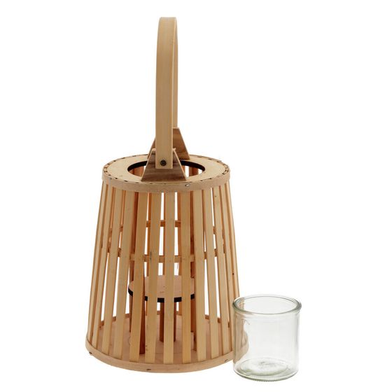 Подсвечник, L19 W19 H25 см