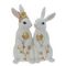 Фигурка декоративная "Зайцы", L17 W10,5 H21 см